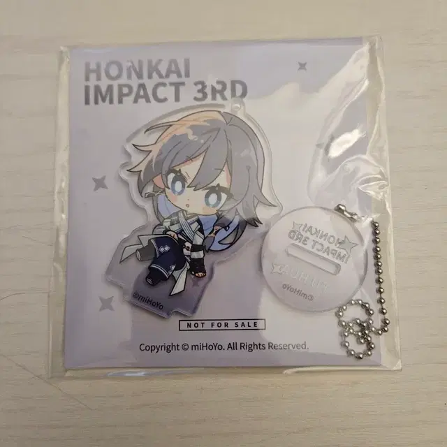 붕괴 3rd 후카 화 아크릴 스탠드 키링