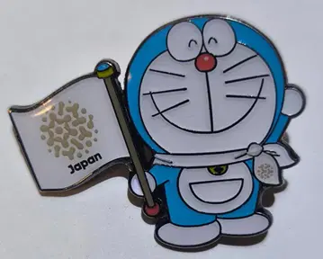 [ 오사카 만박 ] 일본관 도라에몽 핀 배지