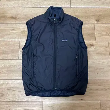 patagonia 퍼프볼 베스트 2005년산 풀 집업 블랙