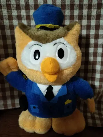 코노하 경부 봉제 인형 작은 사이즈 올빼미 경찰