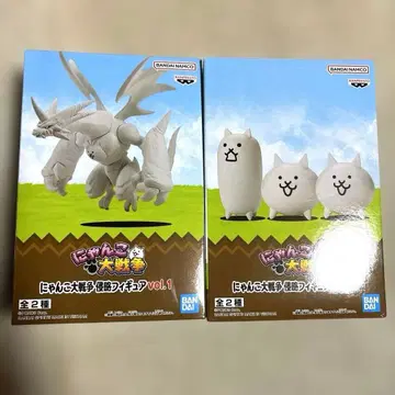 냥코 대전쟁 침략 피규어 vol.1 네코무트 고양이&탱크고양이