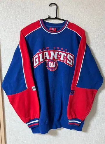(가격 인하 중!) NFL NEW YORK GIANTS 맨투맨 구제 의류