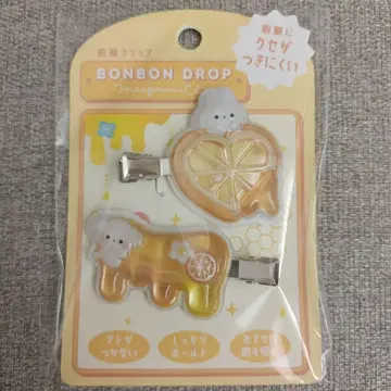 [ 정품 ] BONBON DROP 앞머리 클립 벌꿀