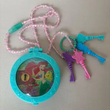 디즈니 리조트 아리엘 열쇠 포함 펜던트 라이트 컴팩트 인어공주