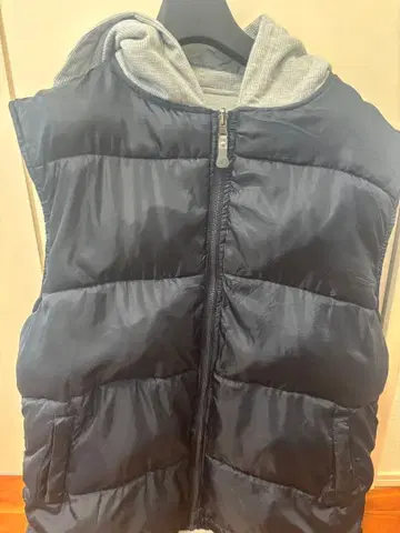 베스트 네이비 XXL 리버서블 방한 빅 사이즈