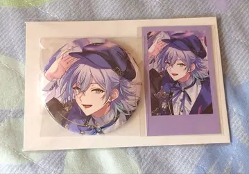 니지산지 호시미치 쇼 생일 캔뱃지 폴라로이드