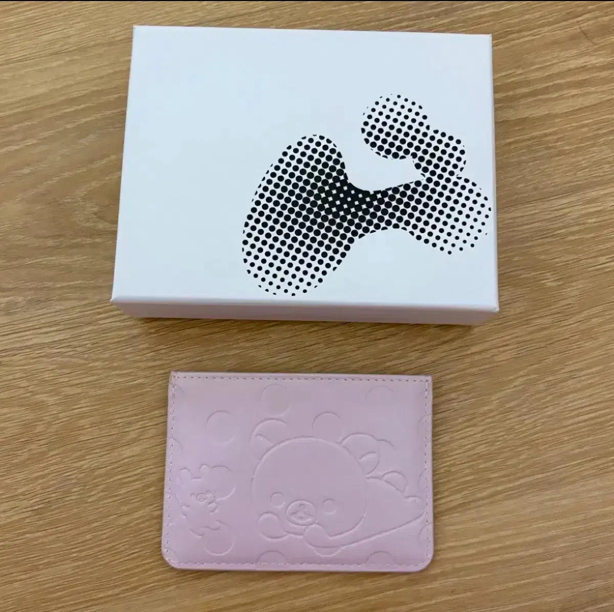 [Pink] Hug Your Skin Korilakkuma Card Wallet Rilakkuma Wallet