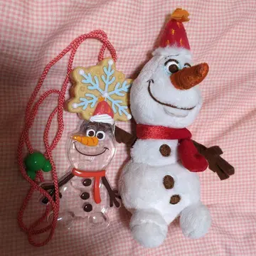 [ 가격 인하 희귀템 ] 디즈니 빛나는 완구 (올라프) 봉제 인형 세트