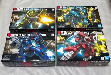 반다이 HG 야크 도가 기라 도가 4종 세트