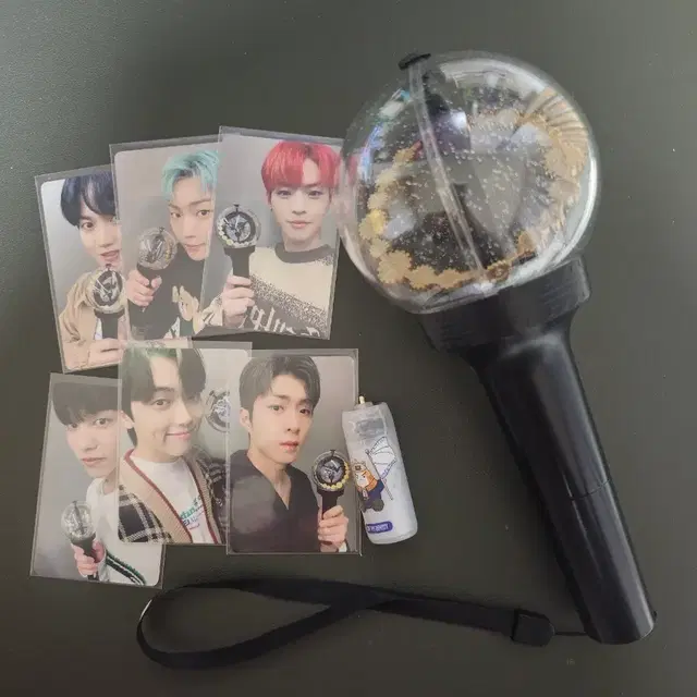 온앤오프 응원봉 워프봉 + 충전식 응원봉 배터리 일괄 (구버전 포카)