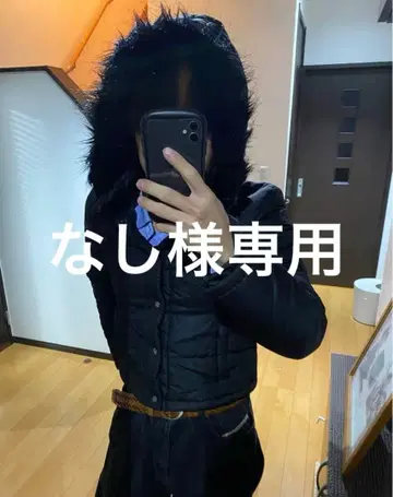 퍼 후드 다운 자켓 그런지 Y2K 시크 스타일 Opium 헤이세이 갸루