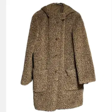 타카시마야 울 알파카 모헤어 롱 코트