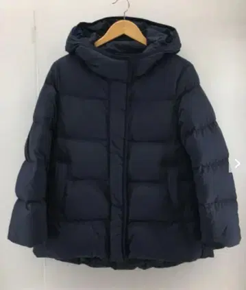 유니클로 파우더 필 다운 숏코트