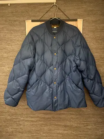 70~80s Eddie Bauer 다운 자켓 블루