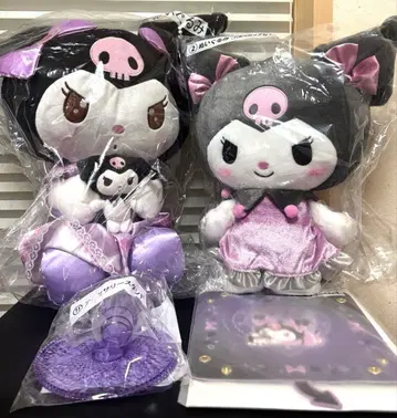 쿠로미 산리오 복권 봉제 인형 액세서리 트레이 스탠드 20주년