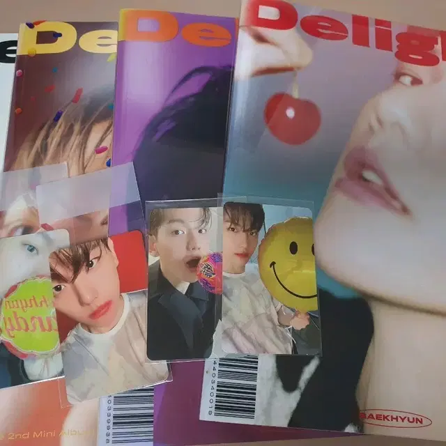 백현 딜라이트 앨범 (포카포함)