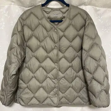 UNIQLO 울트라 라이트 다운 릴랙스 자켓 카키 XL