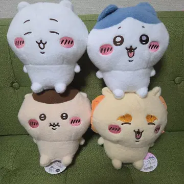 선착순 치이카와 (먼작귀) 시이푸와 봉제 인형 1종 전 4종 세트