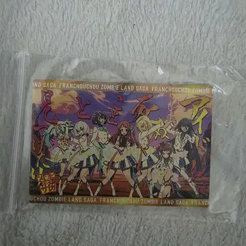 좀비 랜드 사가 트레이딩 사각형 캔뱃지 라이브ver. 프랑슈슈
