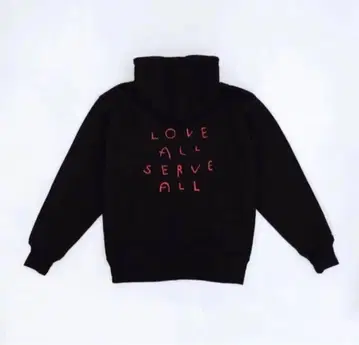 후지이 카제 LASA 후드티 M 사이즈