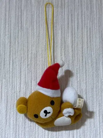 산엑스 리락쿠마 크리스마스 마스코트 스트랩