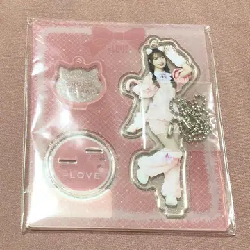 타키와키 쇼코 아크릴 스탠드 고양이 7주년 이코러브 =LOVE