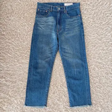 새상품급 AMERICANA 아메리카나 크롭 데님 컷오프 27