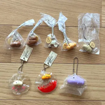 카피바라 씨 스트랩 키링 묶음 판매