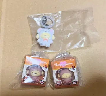 산리오 캐릭터즈 미니어처 패키지 컬렉션 포근포근 스노우 3점