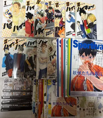 하이큐 쇼세츠반 전권 Sportiva 비주얼 보드 묶음 판매