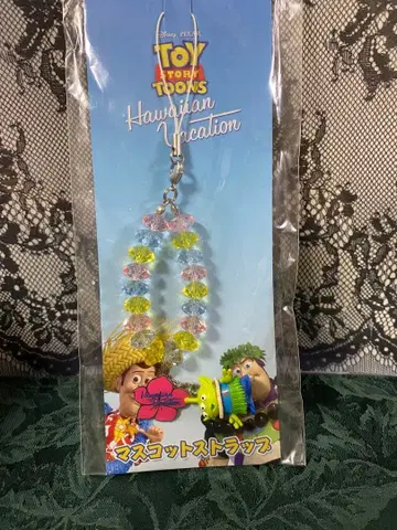 토이스토리 에이리언 마스코트 스트랩 하와이안 베케이션