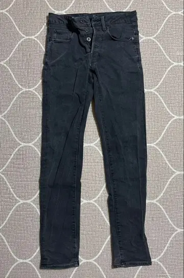 지스타 로우 남성용 블랙 데님