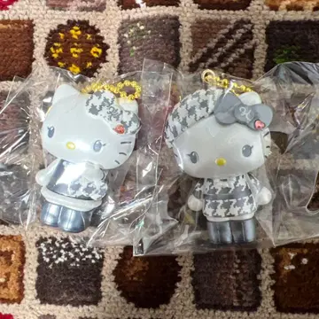 산리오 캐릭터즈 시크릿 마스코트 참 하운드투스 세트