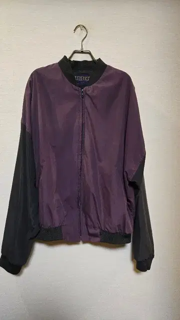 구제 의류 짧은 기장 지퍼 블루종