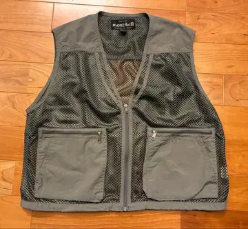 mont-bell 몽벨 낚시용 조끼 올리브 메쉬 XL