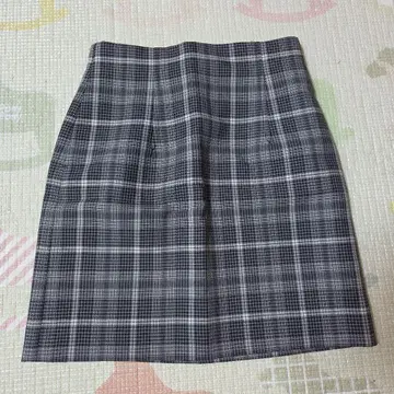 steven alan 스티븐 앨런 그레이 체크 타이트 스커트 S