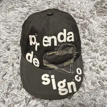 PRENDA DESIGN CO 빈티지 볼 캡 카키