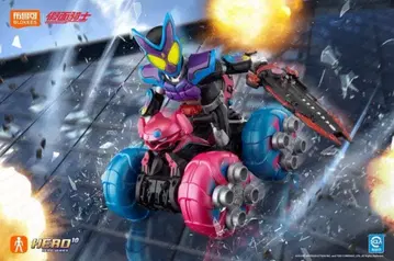 BLOKEES 중국 한정판 브루크 가면라이더 가브 & 브루 캠 배기