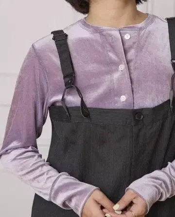 새상품 이에나 러브르 트리아세 벨로아 헨리 상의 티셔츠