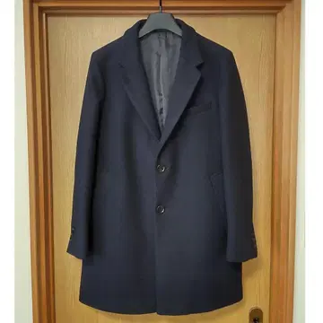 M 사이즈 유나이티드 애로우즈 체스터 코트 네이비