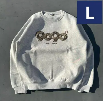 9090 OG 로고 오리지널 크루넥 헤더 L