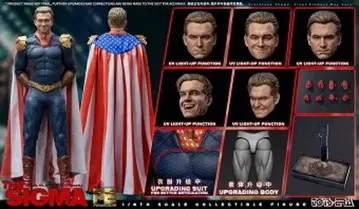 TOYSERA 1/6 더 시그마 피규어 PE018 홈랜더 미개봉품