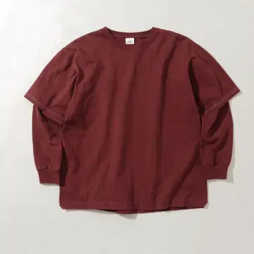 CAMBER LAYERED Custom L 사이즈 캠버 버건디