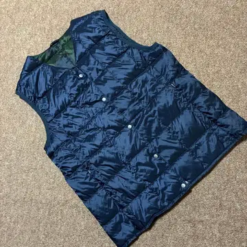TAION women's LIGHT DOWN VEST M NAVY
