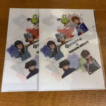 STRICT-G x 타마시 네이션즈 건담 클리어 파일 카미유 샤아