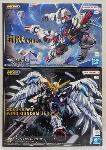 MGSD 건담 에어리얼 / MGSD 윙건담 제로 EW