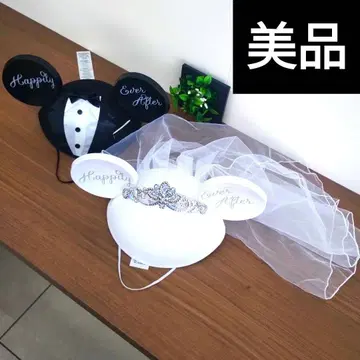 디즈니 웨딩 결혼식 이어햇 브라이덜 머리띠