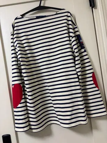 SAINTJAMES 만박 프랑스관 세인트 제임스 하트 엘보 패치