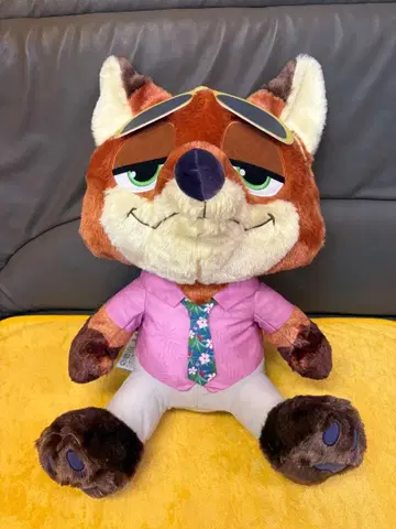 압축 없음 주토피아 슈퍼 라지 봉제 인형 '닉 와일드'