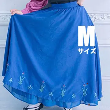 M 사이즈 스커트 시마무라 kaho 콜라보 눈의 여왕 안나